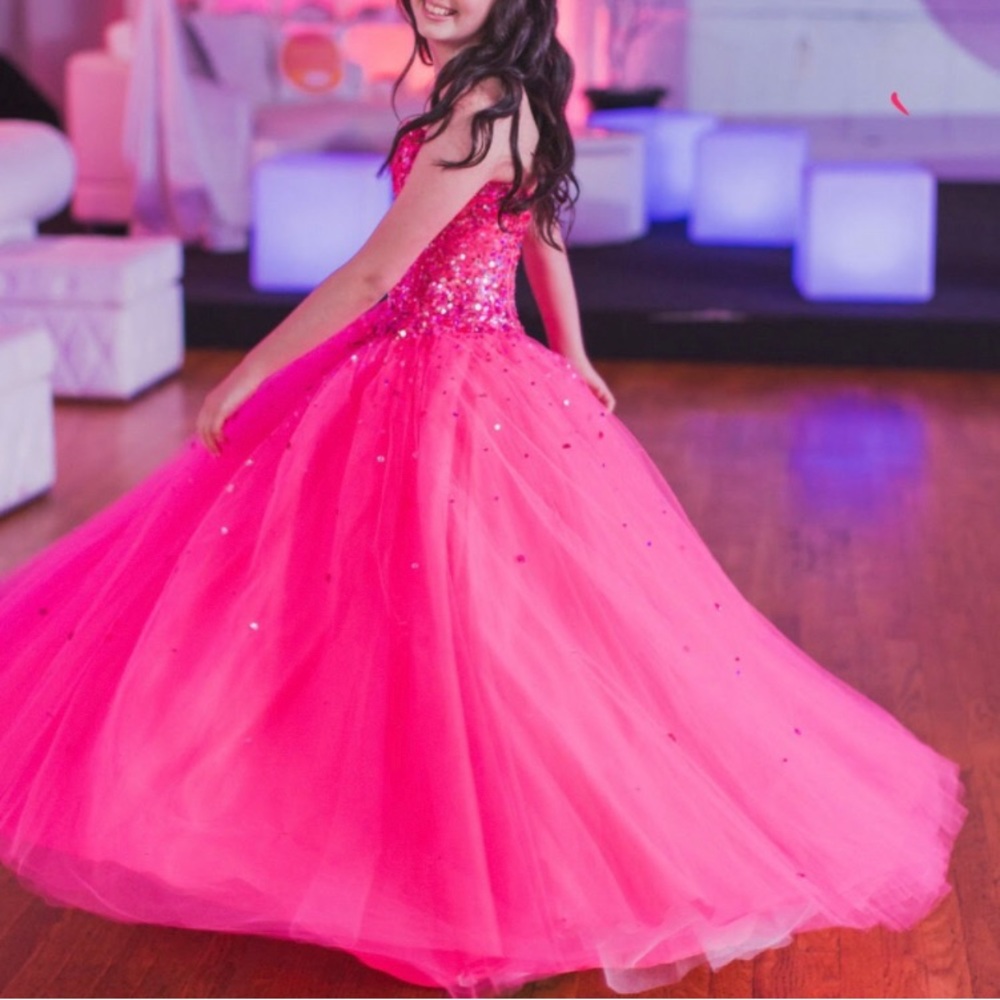 Hot Pink Sherri Hill Ballgown